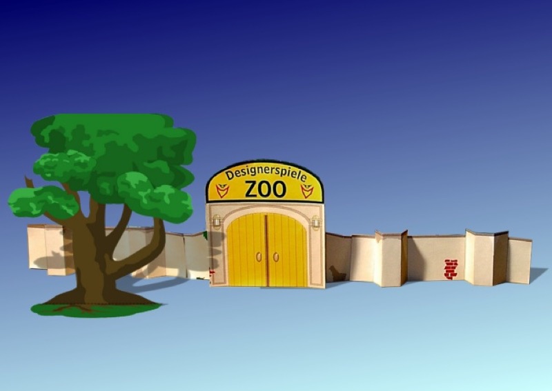 Bastelbogen Zootor